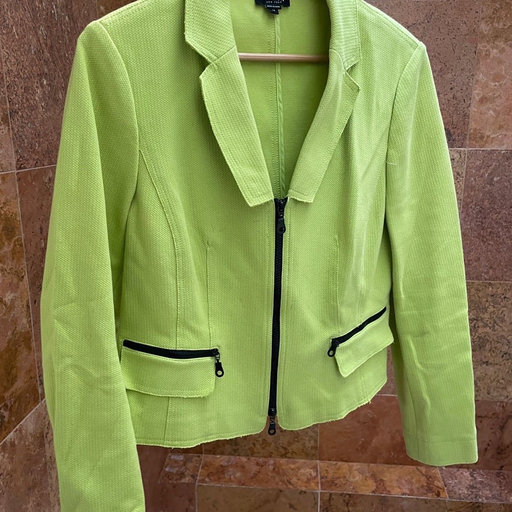 Worth Chic Women’s Lime Green Jacket